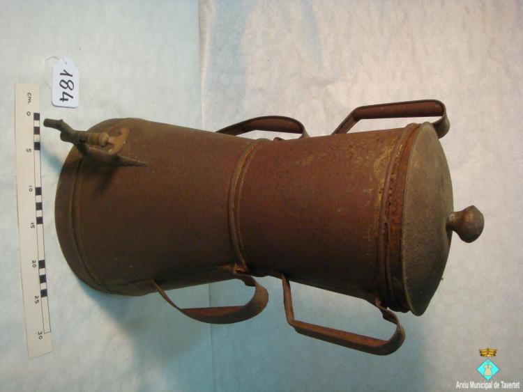 0184-Cafetera metàli·lica