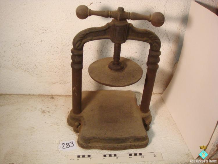 0283-Premsa de ferro