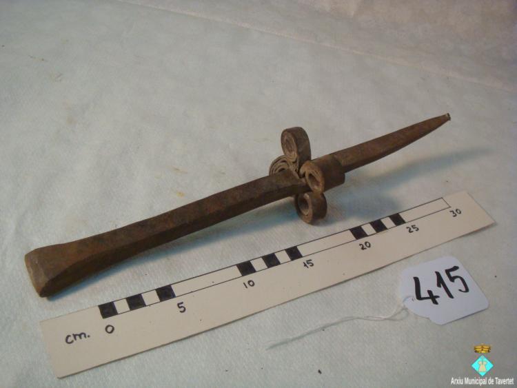 0415-Ferro d'esmplar-picar dalles