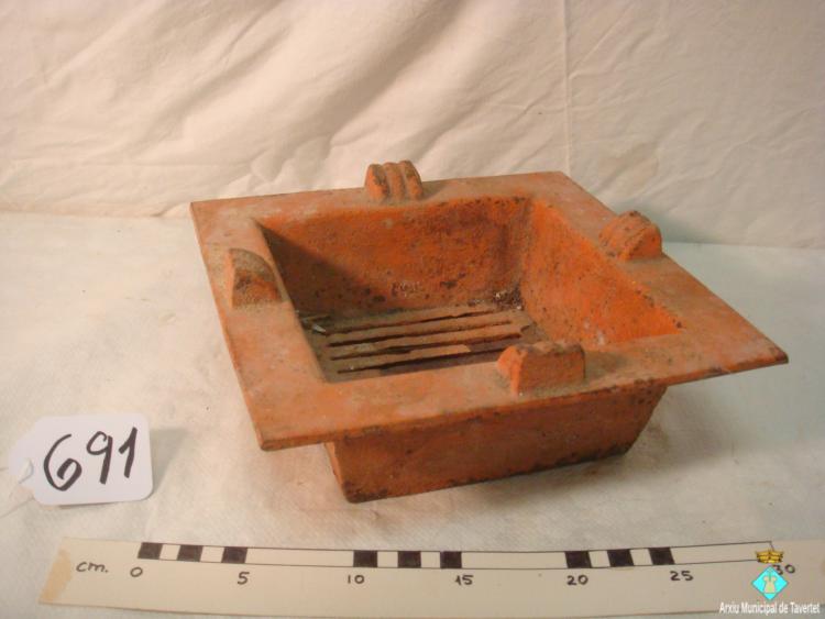 0691-Fogó de ferro de cuina