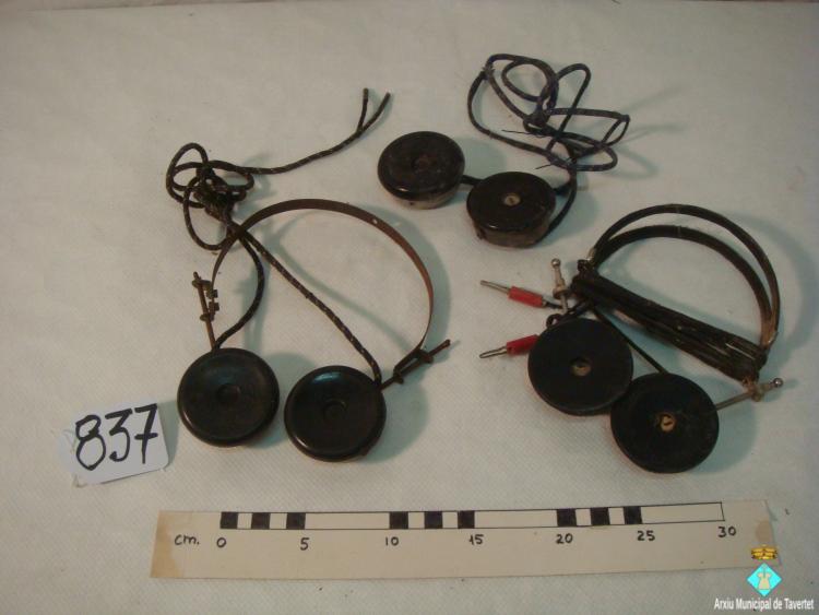 0837-3 auriculars de ràdio