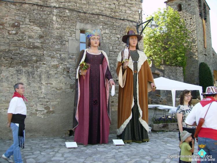 1a trobada gegantera a Tavertet