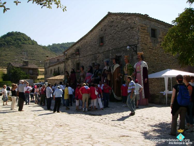 1a trobada gegantera a Tavertet