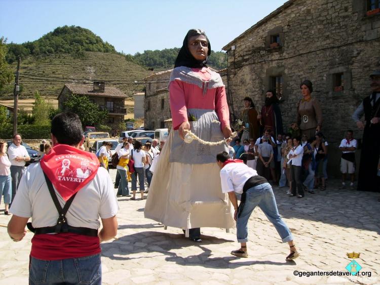 1a trobada gegantera a Tavertet