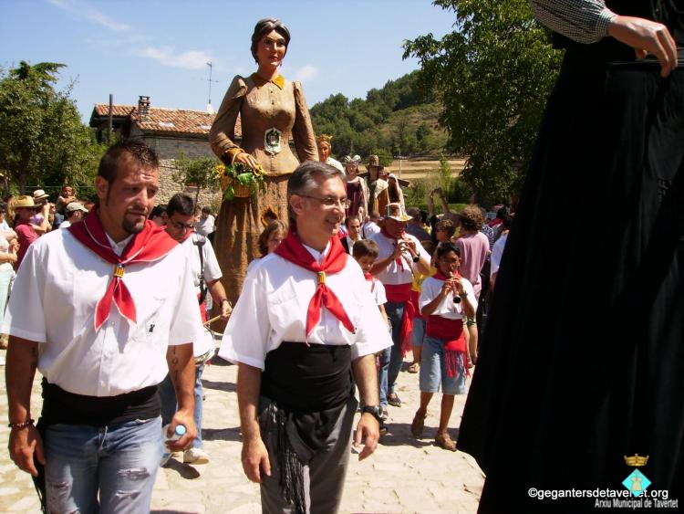 1a trobada gegantera a Tavertet