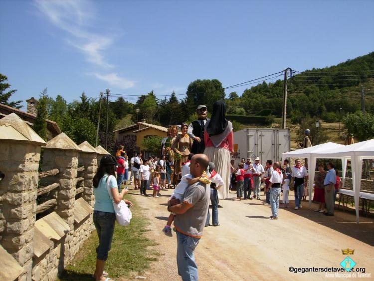 1a trobada gegantera a Tavertet