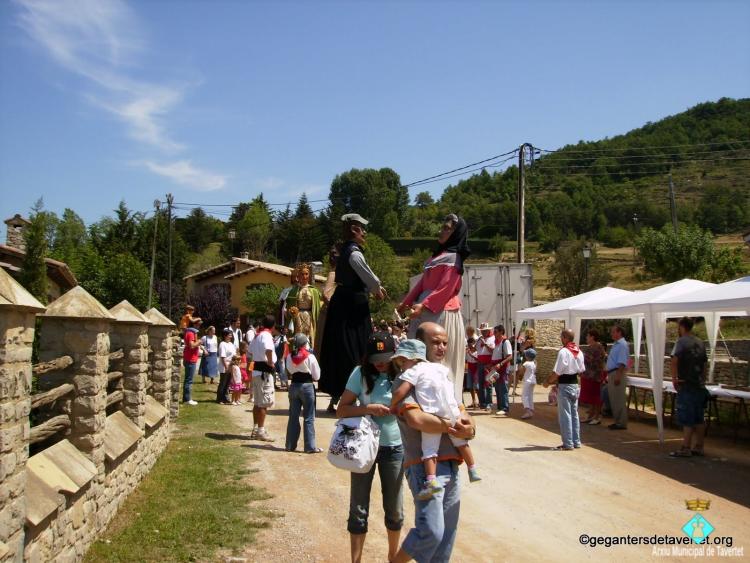 1a trobada gegantera a Tavertet