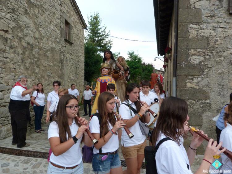 Bateig d'en Serrallonga i trobada gegantera