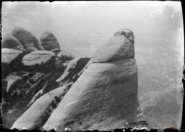 Montserrat. Vista des de Sant Jeroni