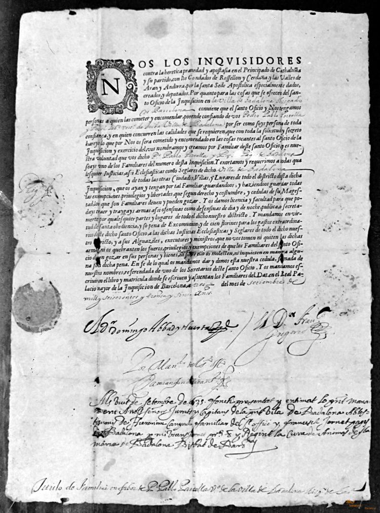 Document can Pujol