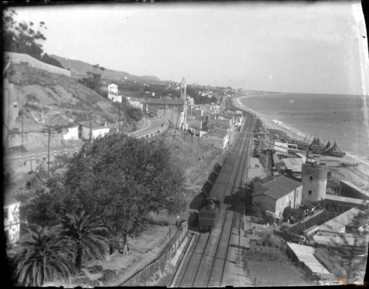 Montgat. Vista des del turó
