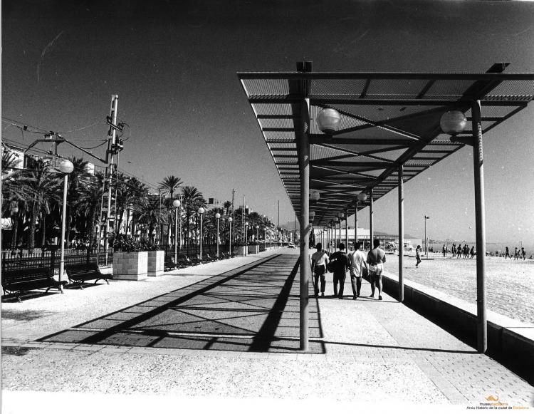 Passeig Marítim davant la Rambla