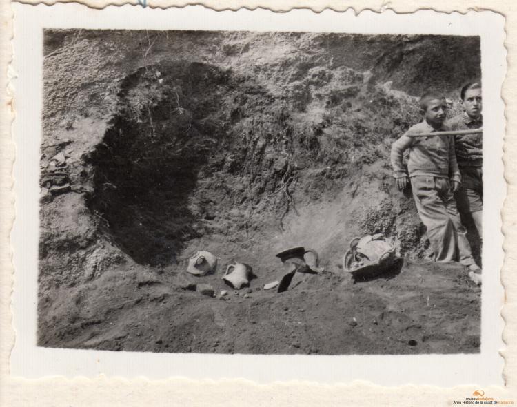 Arqueologia. Sitja excavada