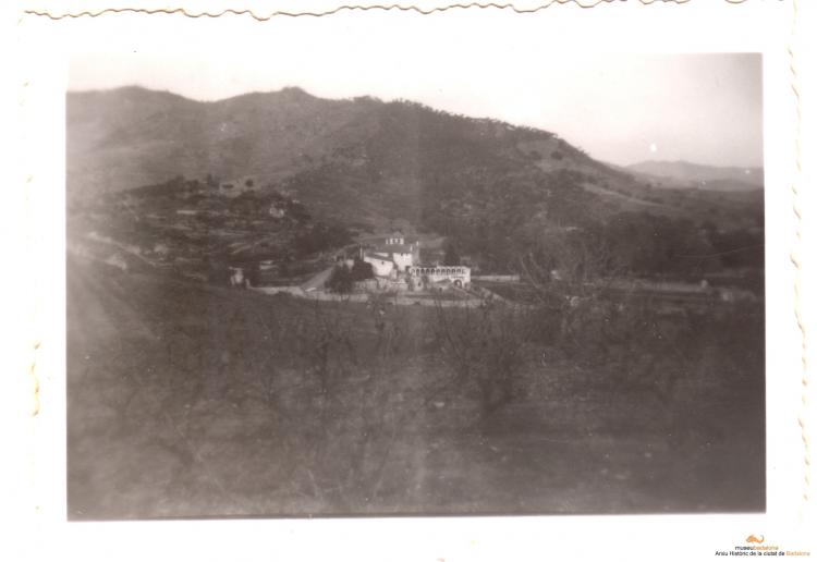 Des del turó d'en Boscà, can Miravitges, ?