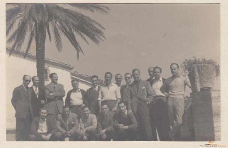 Gent del Centre Excursionista de Badalona o de l'Agrupació Excursionista de Badalona