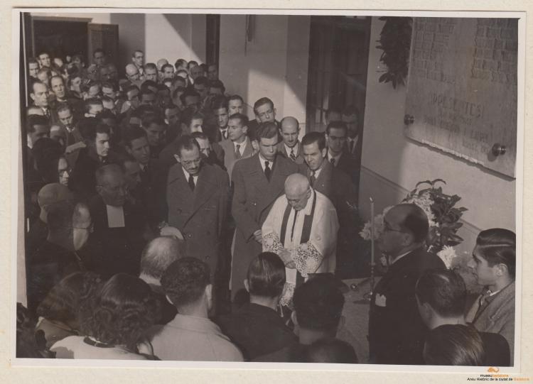 "Hno. Bernabé. Homenatge a Germà Bernabé i als ""Caidos"""