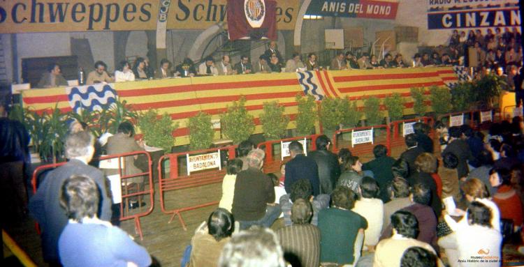Ajuntament Ple al paveló de la Plana