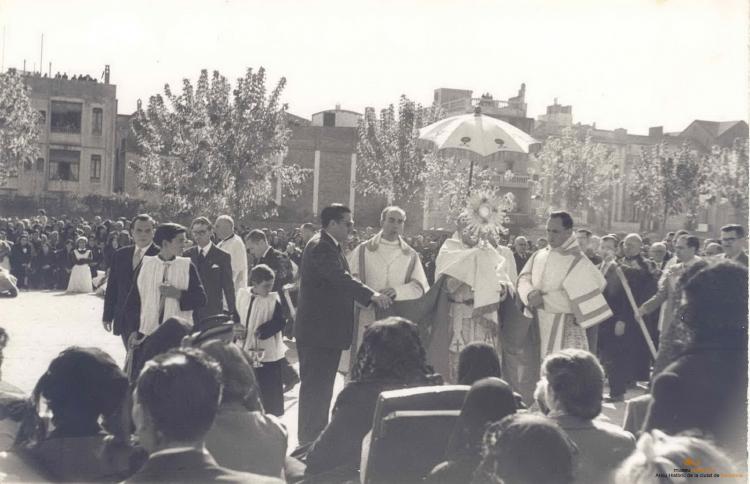 Visita de la Verge de Fàtima i benedicció de malats