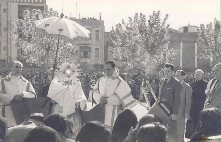 Visita de la Verge de Fàtima i benedicció de malats