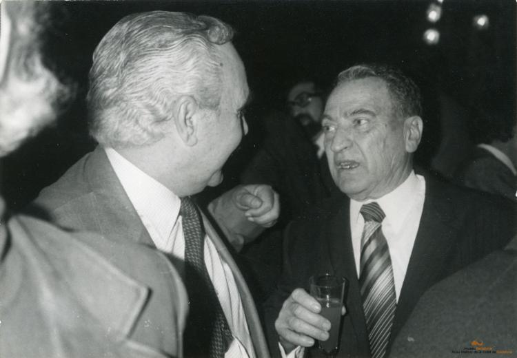 Acte dhomenatge, nomenament de fill predilecte i entrega de la medalla d'or de la ciutat a Joaquim Font i Cussó 