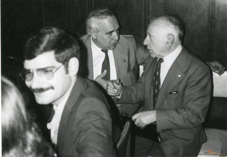 Acte dhomenatge, nomenament de fill predilecte i entrega de la medalla d'or de la ciutat a Joaquim Font i Cussó 