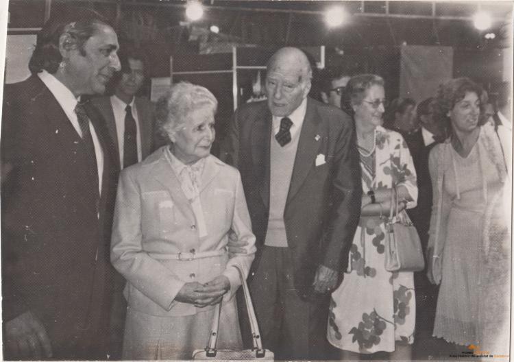 Exposició El català és de tots... Visita Tarradellas