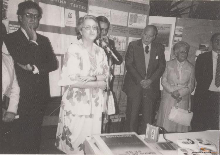 Exposició El català és de tots... Visita Tarradellas