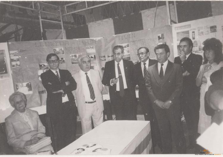 Exposició El català és de tots... Visita Tarradellas