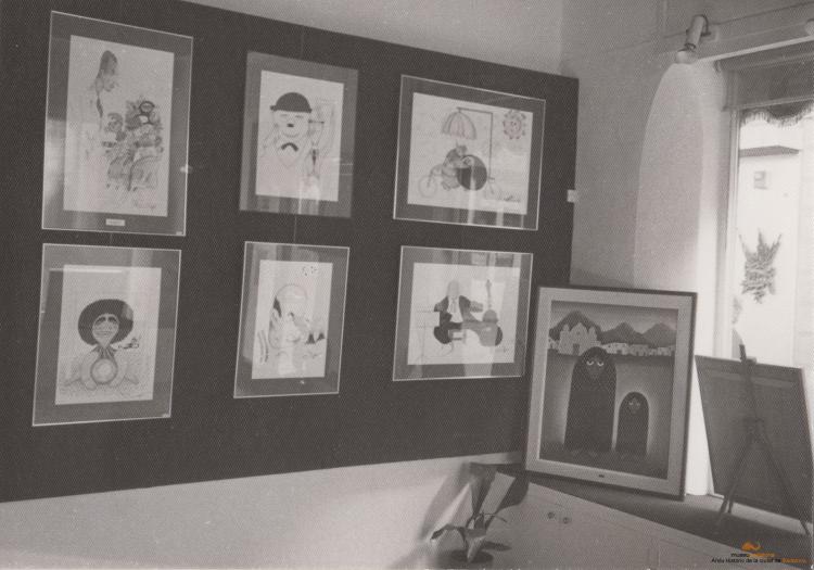 Exposició de caricatures de Xavier Cugat