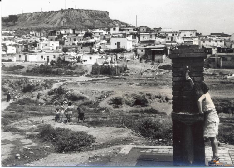 Topografia. Turó d'en Caritg. Barraques