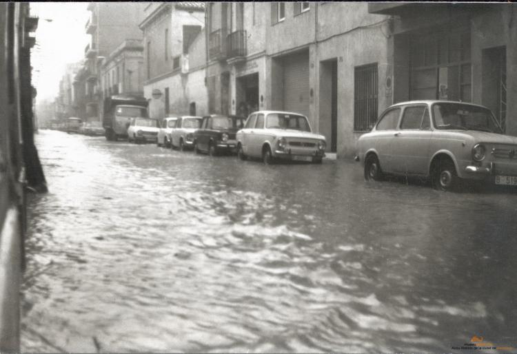 Topografia. Aiguat. Carrer de la Providència