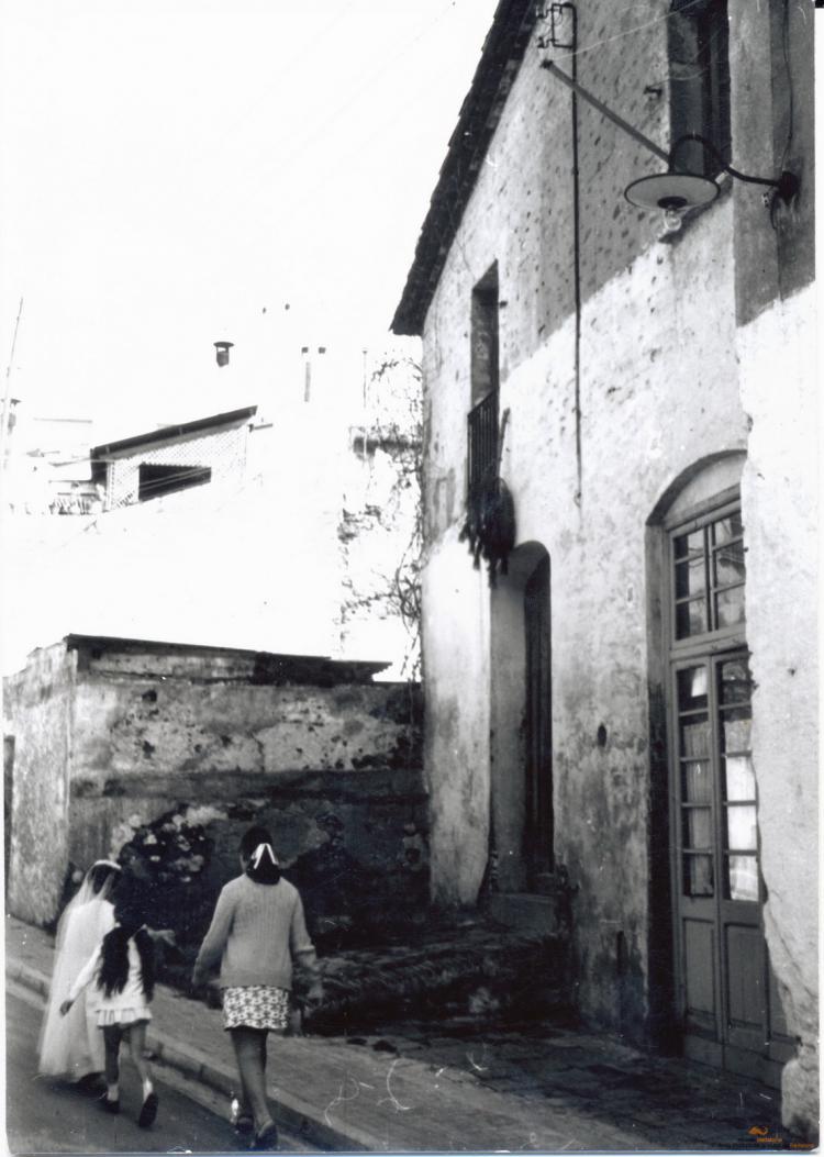 Topografia. Carrer de Sant Sebastià