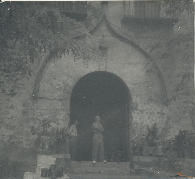 Sant Jeroni de la Murtra. Porta entrada