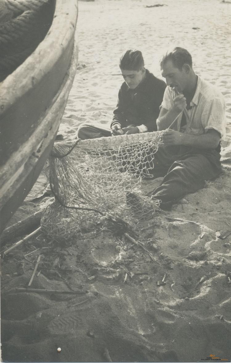Platja. Barques. Pesca