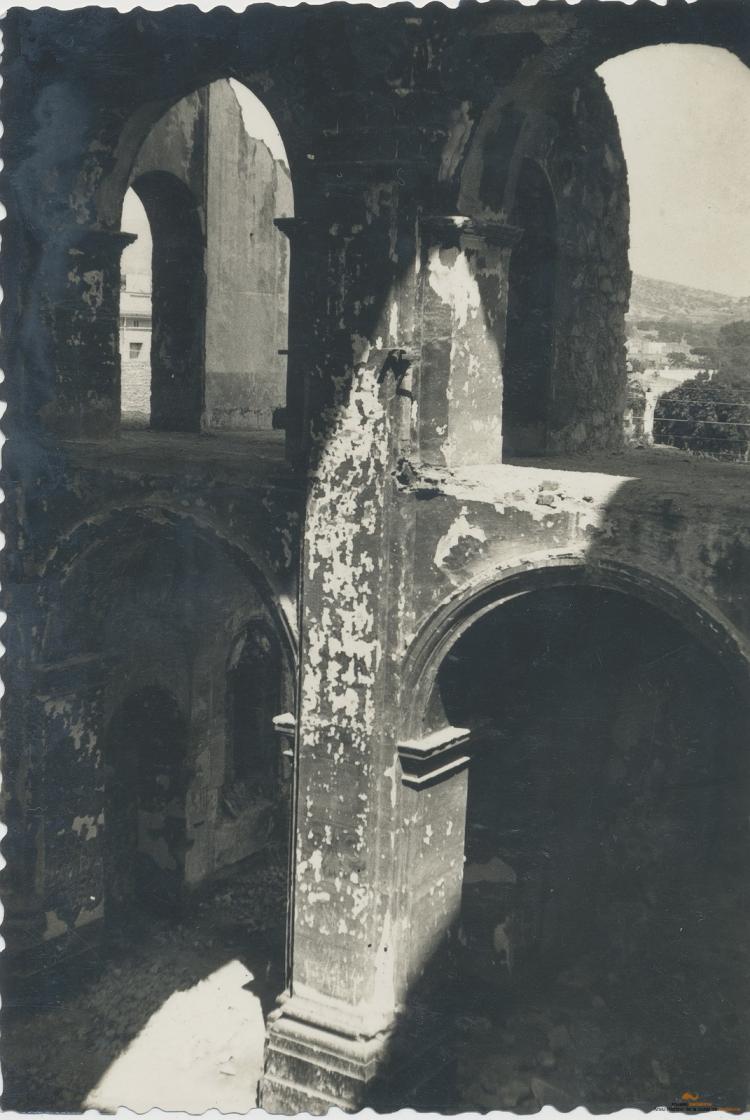 Església de Santa Maria cremada