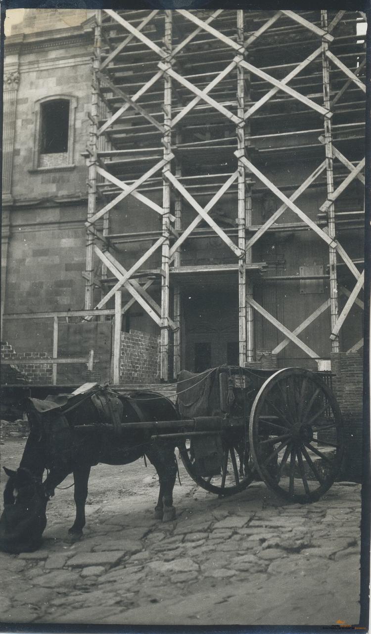 Església de Santa Maria. Obres 