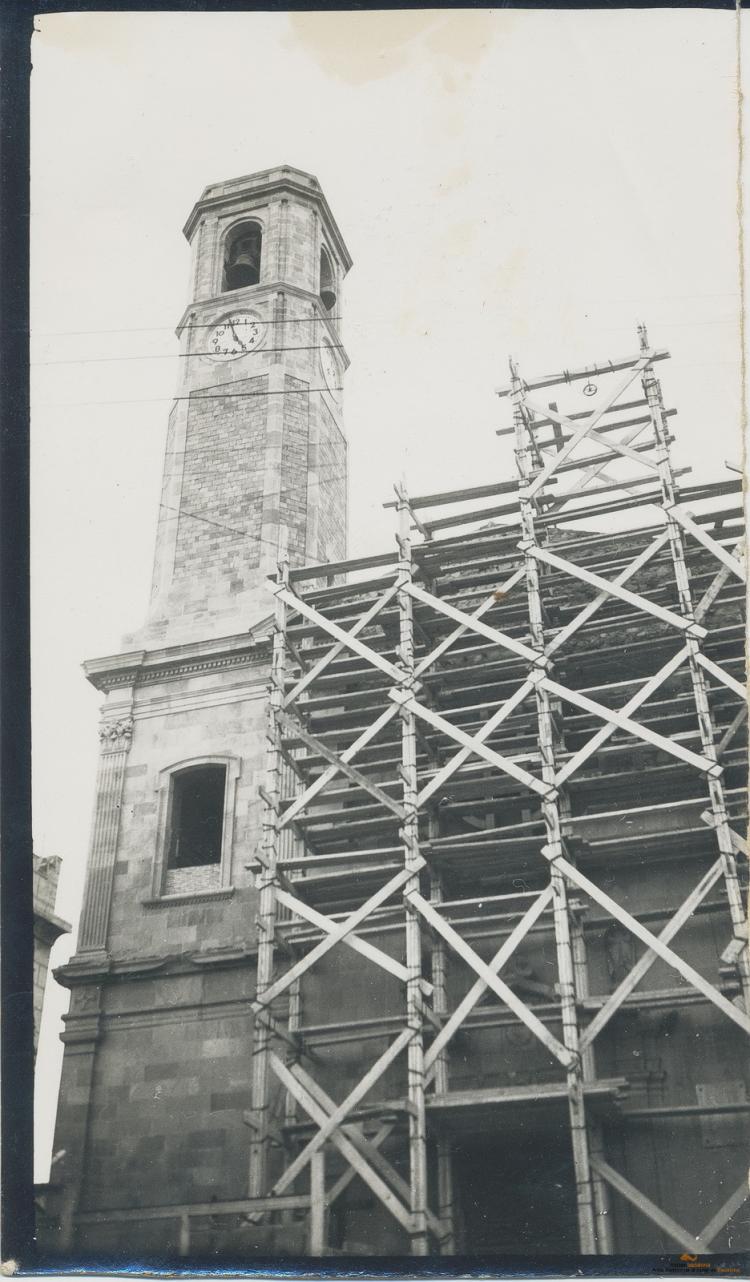 Església de Santa Maria. Obres 
