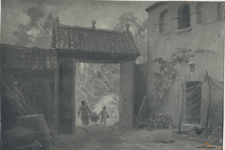 Can Botinyà. Pintura