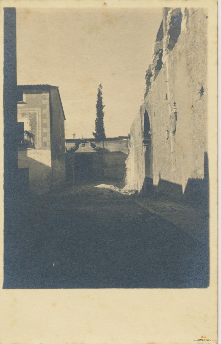 Crònica gràfica; Incendis edificis religiosos: Església de Santa Maria