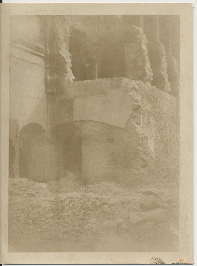 Crònica gràfica; Incendis edificis religiosos: Església de Santa Maria