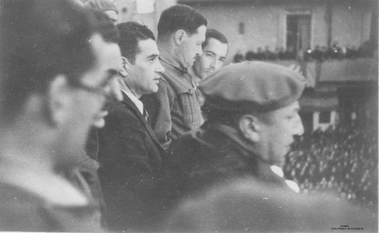 Crònica gràfica;Comissió gestora i alcaldes Xicart i Sotero