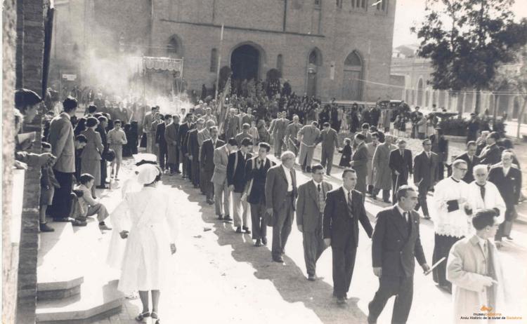 Crònica gràfica;Visita de la Verge de Fàtima a Badalona