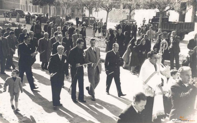 Crònica gràfica;Visita de la Verge de Fàtima a Badalona