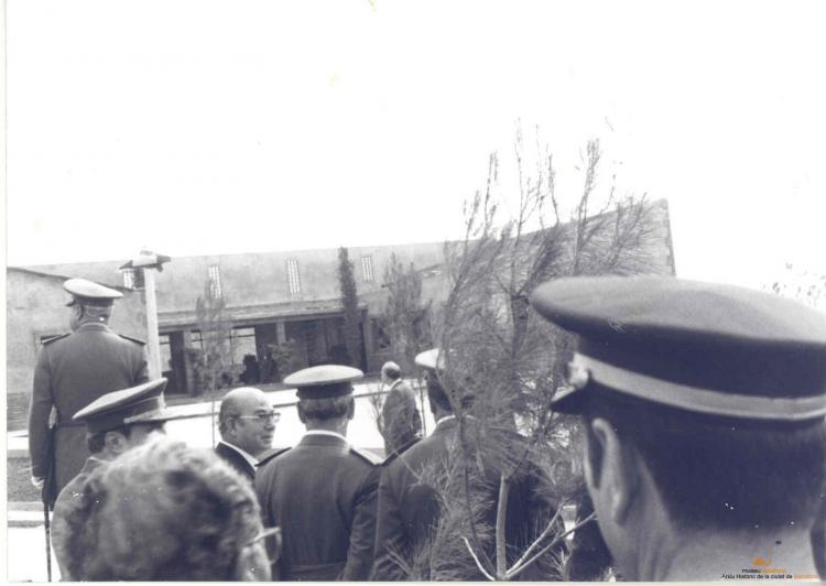 Crònica gràfica;Visita del Capità General per condecorar lalcalde Felip Antoja amb la Creu del Mèrit militar