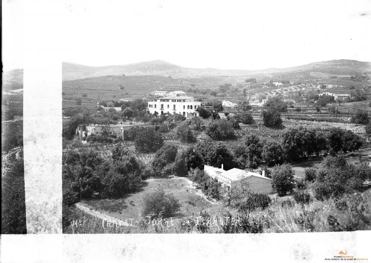 Can Ferrater. Vista general