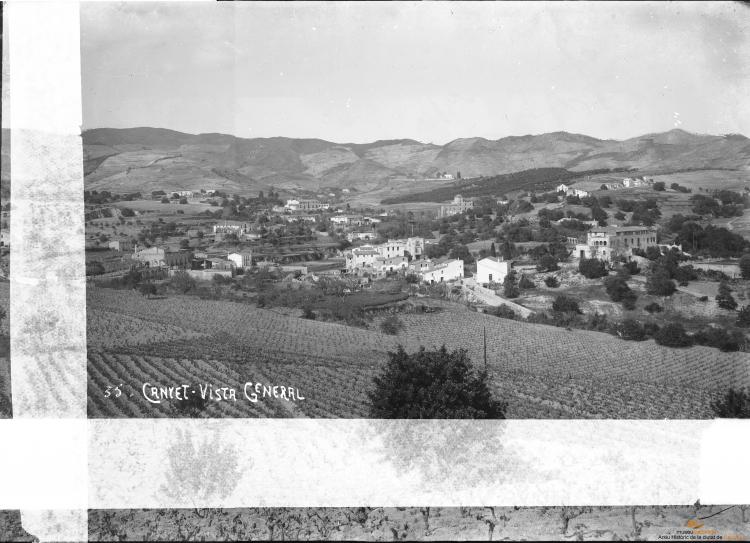 Vista general de Canyet