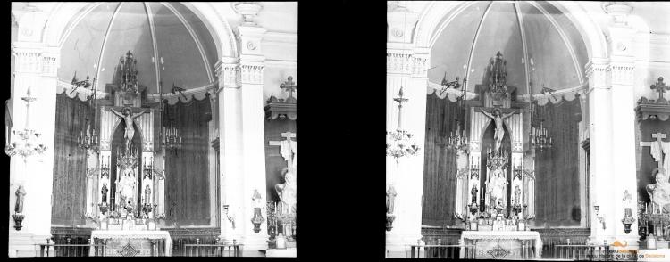 Altar església vella de Canyet