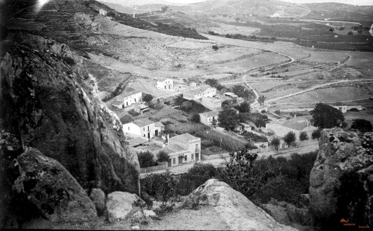 Barriada de l'església des de Montigalà