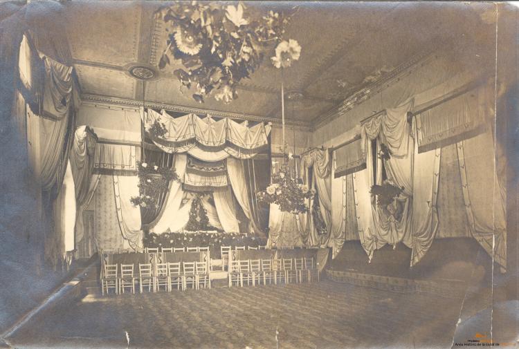 Sala de l'Oliva, abans de 1936