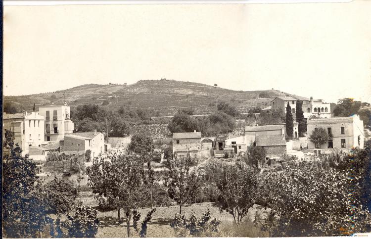 Vista parcial de Canyet. Des de Can jornet cap a Can Tiano